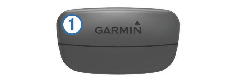 Modül ve bant üzerindeki Garmin logoları yukarı bakacak şekilde olmalıdır.