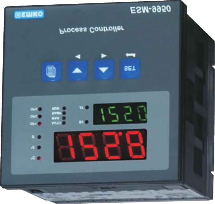 2 MOTORLU VANA KONTROLÜ M Profile Controller ESM-9995 Cihaz kablo bağlantıları yapıldıktan sonra enerji verilir.