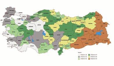 B) KÜTAHYA İLİ GENEL SOSYOEKONOMİK GÖRÜNÜM Kütahya 2011 yılı itibari ile sosyoekonomik gelişmişlik açısından çevre illerinden sadece Afyonkarahisar dan daha iyi bir durumdadır.