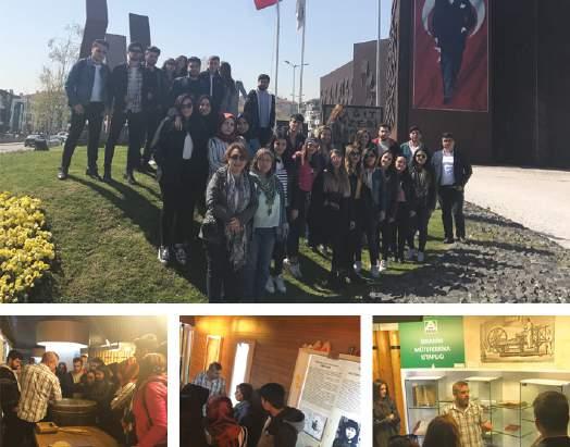 Yeter Beriş ile Yalova İbrahim müteferrika Kağıt Müzesi ni ziyaret ederek; İstanbul Üniversitesi Orman Endüstri Mühendisliği Öğretim Üyesi