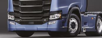 Dış donanımlarda renk seçenekleri: Scania araçlarınızı farklı renkler arasından seçerek daha ayırt