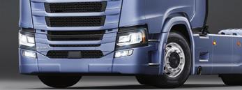 Scania kabinlerinin dış donanımlarını, ön panjur ve ön tamponu, sunduğumuz seçenekler arasından en