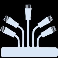 Lazer Data Aktarma Kablosuz Geçiş İzni ve Kontrol Fiber Optik Altyapı