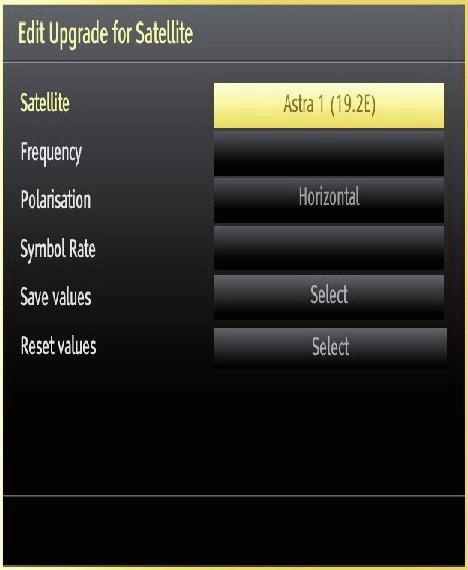 Other Features Displaying TV Information: Programme Number, Programme Name, Sound Indicator, time, teletext, channel type and resolution information is displayed on the screen when a new programme is