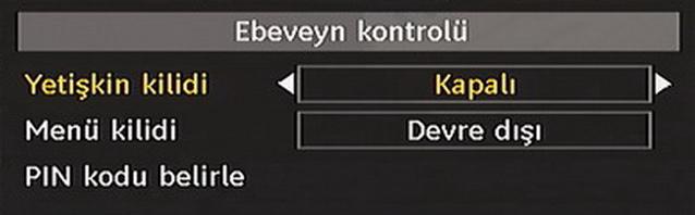 bu sefer ENABLE (Etkinleştir) i seçerek tekrar etkinleştirmeyi unutmayınız. Not: OAD güncellemesinden sonra televizyonunuz İlk Kurulum modunda açılabilir.