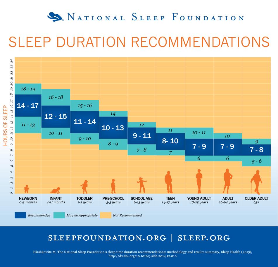 + Uyku Gereksinimi Geç çocukluktan ergenliğe geçiş ile birlikte uyku miktarı azalmakta
