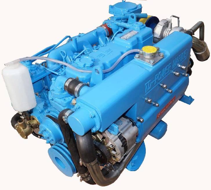 130 HP TURBO DİZEL MARİN MOTOR Bowman tipi tutya korumalı orijinal kondense ünitesi.