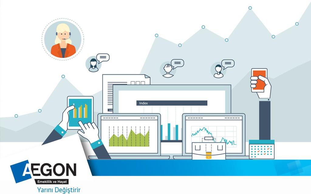 Fon Bülteni Nisan Yarın, umduğunuz gibi "Güven, saygı, kalite ve şeffaflık" ilkeleriyle yürüyen Aegon, Amerika, Avrupa ve Asya da faaliyet gösteren şirketleri ve bin çalışanı ile hayat sigortası,