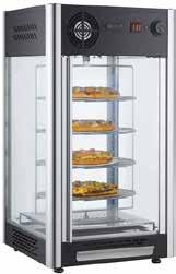 HOT - COLD & NEUTRAL DISPLAY UNITS SW1P 350x425x500 75 17 0,10 850 230 V, 50 Hz 458 Designed to keep the displayed foods warm. Made of toughen glass.