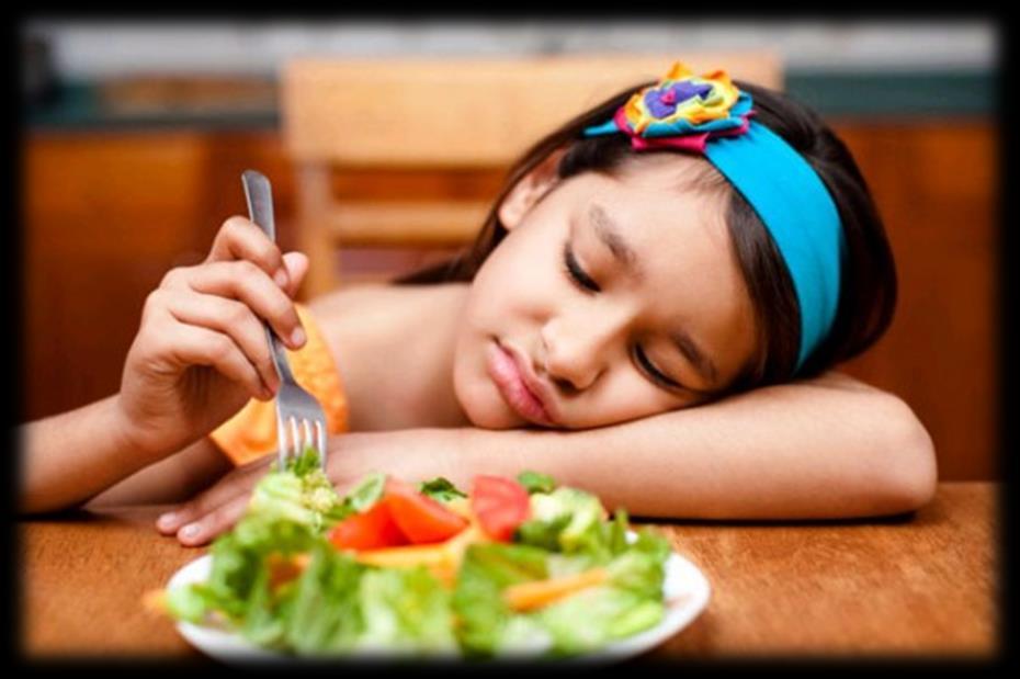 Çocukların yiyecekleri tüketmeleri günlük olarak değişmektedir.
