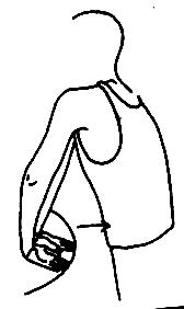 2- Germe egzersizleri: Avuç içleri açık bir sıra ya da masa üzerine yerleştirilir. Vücut ağırlığı elbilekleri üzerinde, öne doğru verilir ve 15-30 saniye tutulur, 3 kez tekrar edilir.