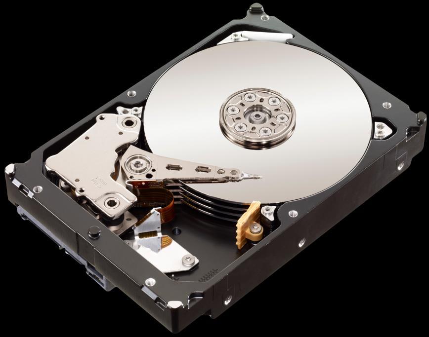 Sabit Disk (Hard Disk) Sabit diskler verileri geçici olarak saklamak için kullanılır.