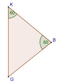 göre, aşağıdakilerden hangisi bu üçgene
