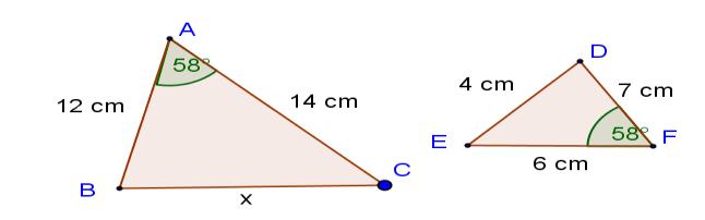 Soru 15: Soru 18: Yandaki verilen şekilde üçgenler dik olduğuna göre x kaç cm