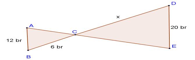 Eş üçgenler aynı zamanda benzerdir.