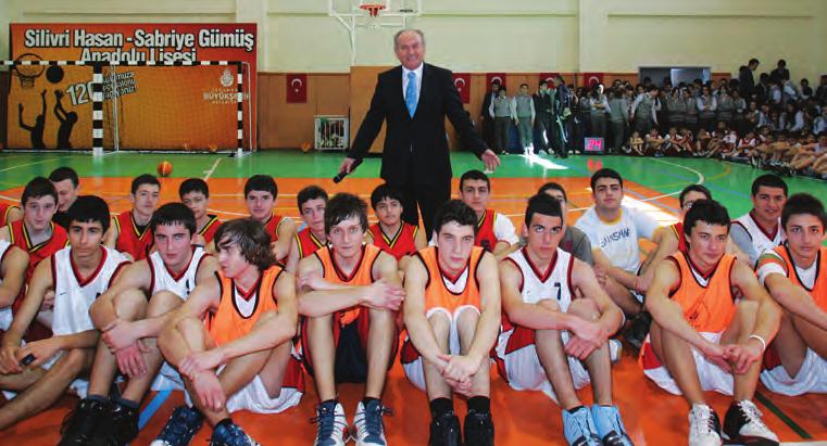 Spor Salonu Silivri Hasan - Sabriye Gümüş Anadolu Lisesi Spor Salonu Silivri Mimar Sinan Ortaokulu Spor Salonu