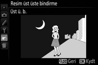 Varsayılan değer 1,0 dir; artışı yarıya indirmek için 0,5 i veya ikiye katlamak için 2,0 yi seçin. Artışın etkileri Önizle sütununda görülebilir. 5 Üst üste bindirmeyi önizleyin.