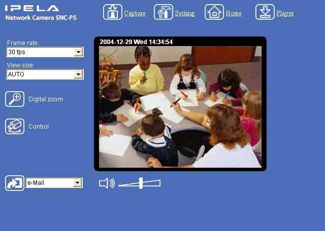 ActiveX viewer ile (MPEG4) 2 İzleyiciyi seçin. Kameranın (sayfa 39) video moduna bağlı olarak kullanılabilir izleyiciler farklıdır.