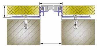 Açıklık : 50 mm Width: 50 mm Yükseklik : 13 mm Height: 13 mm Yaya trafiğine dayanıklı Resistant to the pedestrian traffic Hareket Kapasitesi: ± 10mm