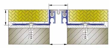 3 cm Zemin Dilatasyon Profilleri 3 cm Expansion Joint Profiles For Floor 3 CM Dilatasyon Profilleri 3 CM Expansion Joints Smooth insert