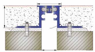 3 cm Zemin Dilatasyon Profilleri 3 cm Expansion Joint Profiles For Floor 3 CM Dilatasyon Profilleri 3 CM Expansion Joints COLOURS OF INSERT BLACK GREY CREAM Endüstriyel zemin, mermer,