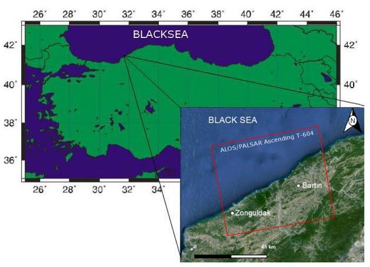 (Niedermeier vd., 2000) tarafından ERS verisi kullanılarak kıyı şeridi çıkarımında kullanılmıştır (Liu ve Jezek, 2004).