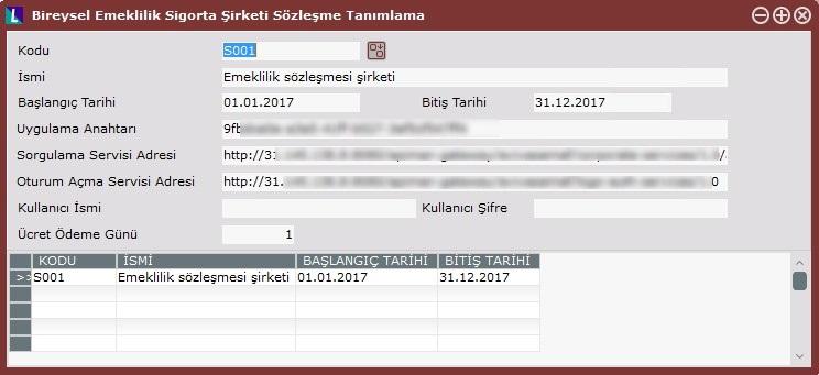 Bireysel Emeklilik Tasarruf ve Yatırım Sistemi Kanununda Değişiklik Yapılmasına Dair Kanun Tasarısı, 01.Ocak.2017 tarihinde yürürlüğe girmek üzere TBMM Genel Kurulunda kabul edilerek, yasalaşmıştır.