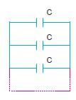 Devredeki toplam yük herbir kontansatörde biriken yüklerin toplamına eşittir. 4. qtoplam = q1 + q2 + q3 5. q = C.V ise; 6. Ceş.V = C1.V1 + C2V2 + C3.V3 7. Ceş = C1 + C2 + C3 + 8.