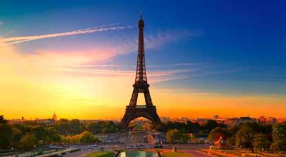 Pariz Pariz z letalom - 5 dni Odhodi: 15., 22. * in 27. * april, 11. in 25. maj, 17. 25. in 30. junij, 1. in 13. julij, 12. in 26.