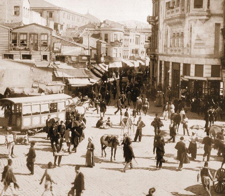 2016 GEÇMİŞTEN GÜNÜMÜZE İlk atlı Tramvay 1871 yılında Azapkapı-Galata, Aksaray-Yedikule, Aksaray- Topkapı ve Eminönü- Aksaray olmak üzere 4 hatta çalışmaya başladı.