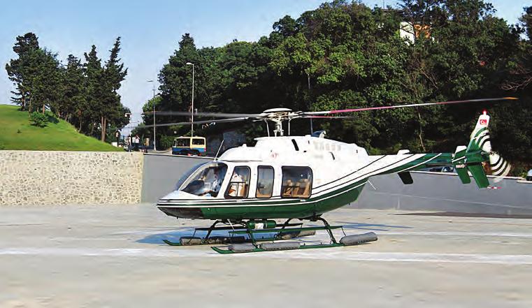 Üsküdar İlçesi Üsküdar Kısıklı da modern helikopter pistini