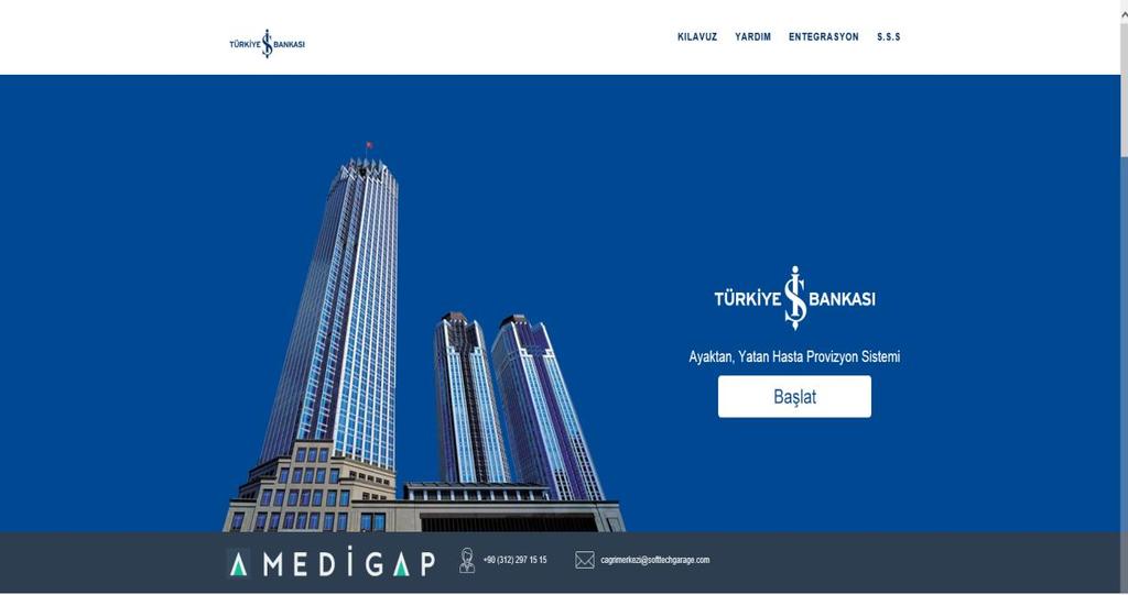 Medigap Hak Sahipliği Sorgulama Sistemi Türkiye İş Bankası A.Ş. Medigap Hak Sahipliği Sorgulama Sistemine giriş yapmak için aşağıdaki adresler kullanılmalıdır. Test ortamı için https://medigaptest.