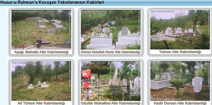 222 Sanal Kabir Ziyareti Köyümüzden Rahmet-i Rahman'a Kavuşan Akrabalarınızın Kabirlerini Đnternet Üzerinden