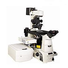 b) Konfokal Mikroskop Floresan mikroskobun gelişmiş modeli Floresan boyama yapılan preparetların incelenmesinde