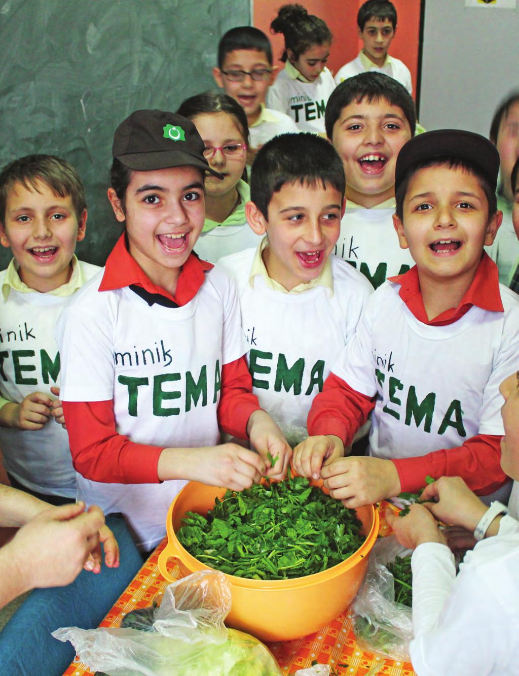 Çocukların ve Gençlerin Girişimcilik, Beceri ve Geleceklerini Destekleme Mali Destek Programı kapsamında desteklenen Minik TEMA İstanbul Projesi TEMA tarafından yürütülmüştür.