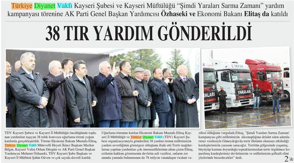 VİZYON KENT HABER Tarih :