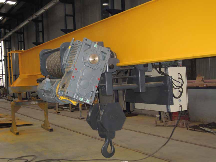 MONORAIL WIRE ROPE HOIST 16 TON