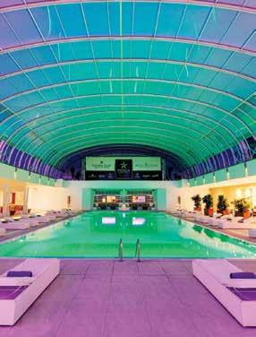 TESİS 250 m2 ile yarı olimpik kapalı / açık yüzme havuzu, bir adet açık büfe restaurant, bir adet A La Carte Restaurant, Lobby bar, Tulipano Lounge, toplam 4 adet toplantı salonu, Casino, Spa &