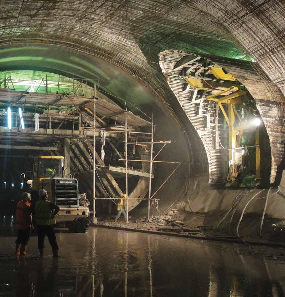 200 m Tünelin (Kazı hariç) Beton İç Kaplama İmalat işleri. Alt Yüklenici İstanbul Büyükşehir Belediyesi Astaldi S.P.A. - Mak - Yol İnş. San. Turz. Ve Tic. A.Ş.
