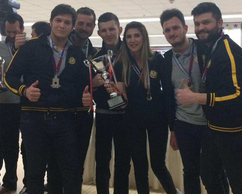 Türkiye Üniversitelerarası Bowling Turnuvası nda erkek takımımız Türkiye 2. si oldu.