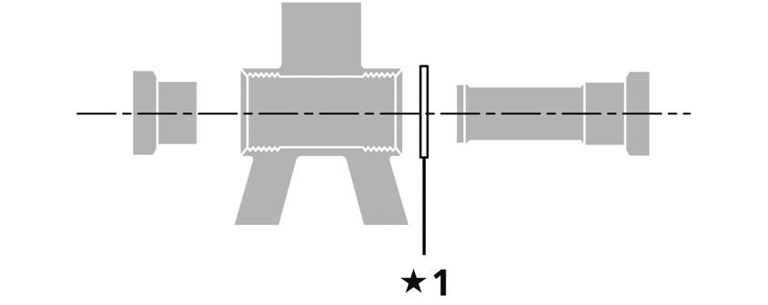 MONTAJ (AYNAKOL) Ara parçası takma yöntemi (MTB/Trekking için) 1. Orta göbek gövde genişliğinin 68 mm veya 73 mm olup olmadığını kontrol edin.