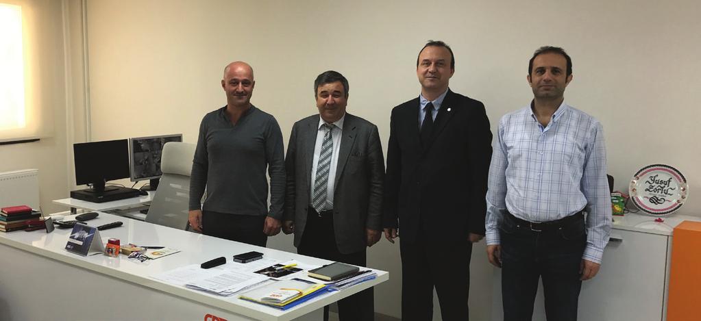 Başkan Yardımcısı Mükremin Zülkadiroğlu, Örgütlenme Sekreteri Mustafa Çınarlı ve Şube Müdürü Barış Aydın tarafından ziyaret edildi.