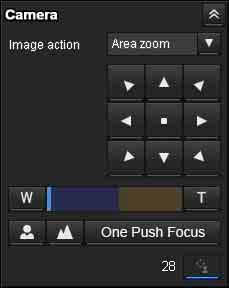 Kamera çalışma konumları için mevcut fonksiyonlar izleyici ekranına göre değişir. Mevcut fonksiyonlar aşağıdaki gibidir.