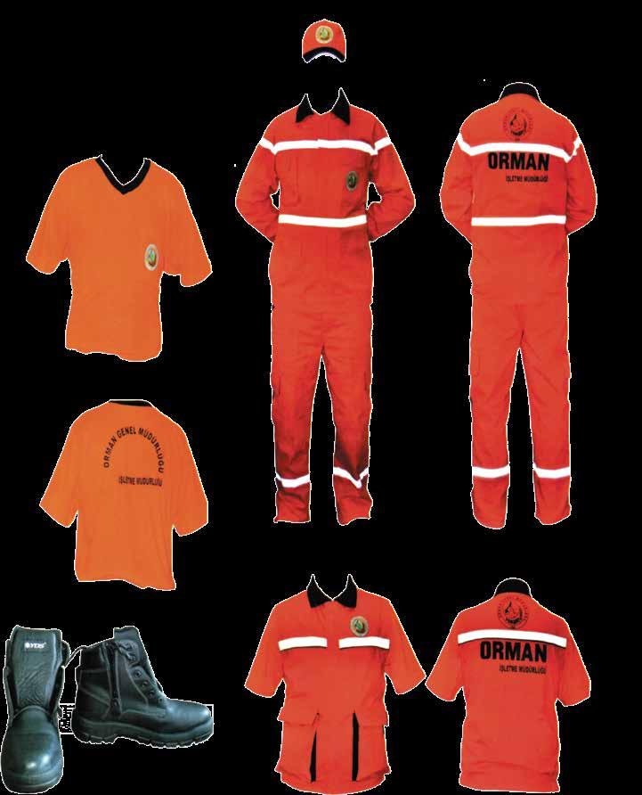 TEKSTİL İş Kıyafetleri OGV-İK-01 Yangın İşçisi Elbise 16/12 Gabardin kumaş