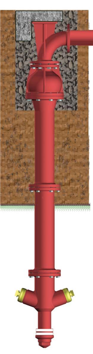 Yakacık Yerüstü Yangın Hidrantları Yerleştirme ve Montaj Yang ın esnas ında normal olarak 3 hidrant ın (azami 4) kullan ıldığı ve yang ın söndürme süresinin 3-15 dakika olduğu kabul edilmektedir.