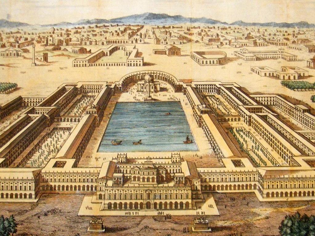 Roma imparator saraylarının en muhteşemi Neron un Altın Evi idi. M.S. 64 yılında şehrin büyük kısmı yandıktan sonra inşa edilmiştir. 1.5 km2 lik alan kaplamaktaydı.