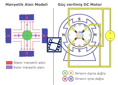 DA Makinelerinin Bağlantıları Doğru akım makinelerinde farklı şekillerde tasarlanmış kutup sargılarının endüvi sargısına bağlanış şekline göre, makinenin karakteristikleri değişmekte ve farklı