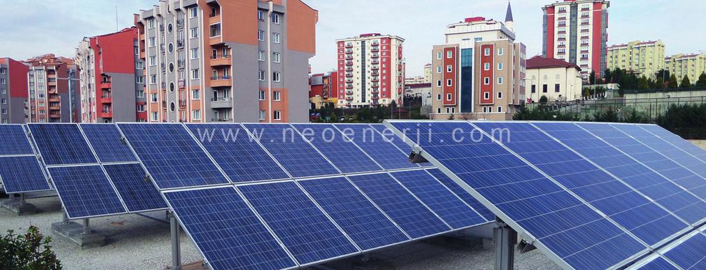 ONGRID HİBRİD SİSTEM (Fotovoltaik Sistem ve Rüzgar Türbin Sistemi) Türkiye nin ilk İnovasyon ve Teknoloji Merkezi nin tüm yenilenebilir enerji işi, Başakşehir Belediyesi için NEOENERJİ tarafından