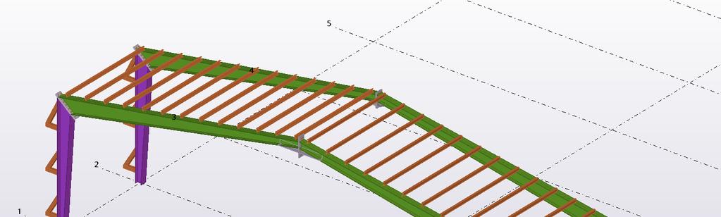 TEKLA STRUCTURES 2016 LE ENDÜSTR YEL ÇEL K YAPI MODELLEMES Üretilecek Model Not: Bu