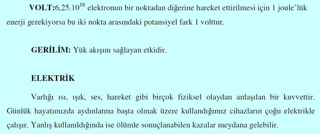 Elektrik Kavramına Giriş Sakarya Üniversitesi -